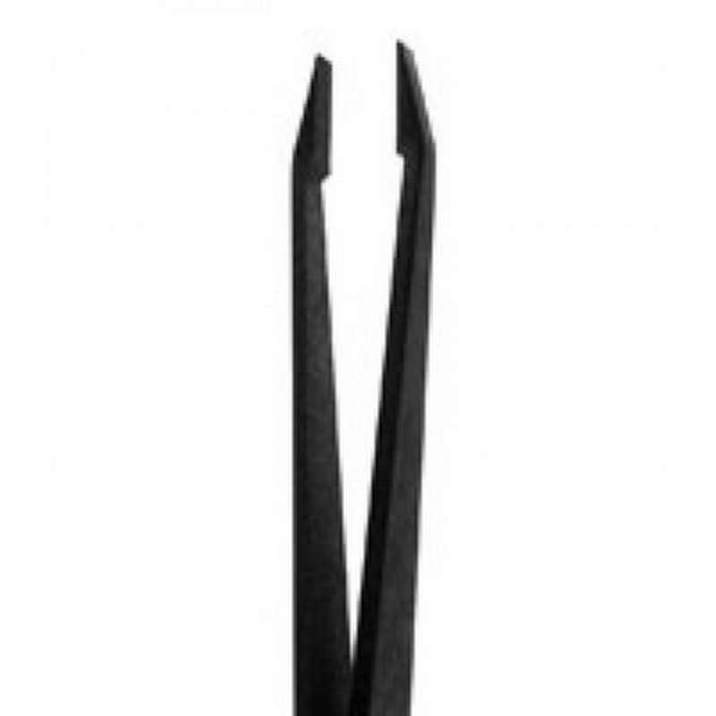 CONDUCTIVE TWEEZERS 4.8" CLEAN ROOM SAFE CARBON FIBER